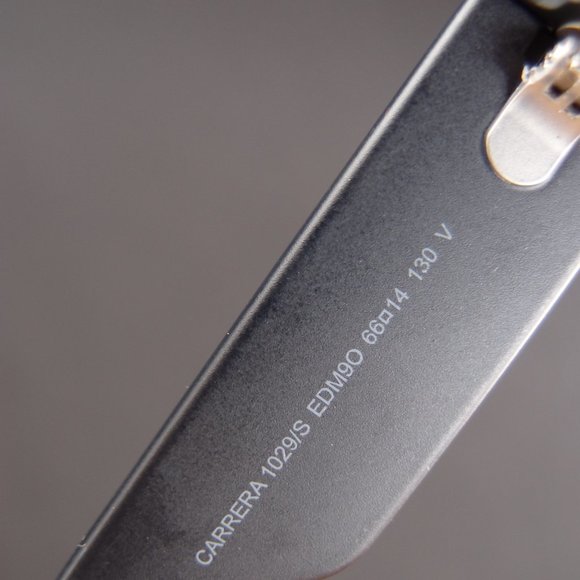 CARRERA 1029/S WRAP MATTE BLK GRADIENT GREY SUNGLASSES-UNISEX-EUC - Picture 7 of 12